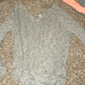 Grey American eagle sweater